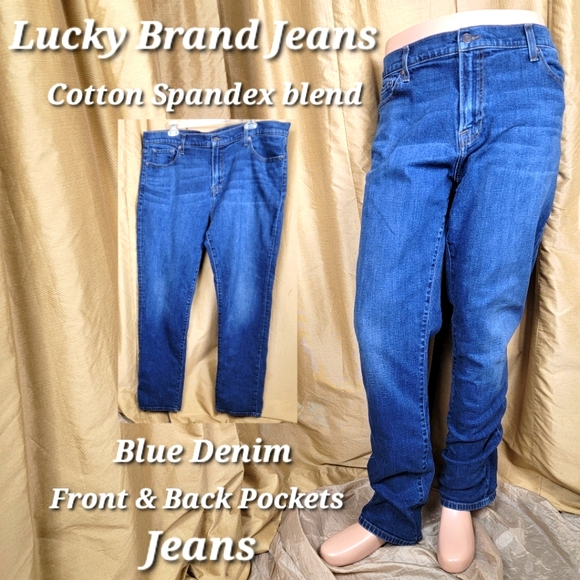 Lucky Brand Men's Denim Jeans Size 40/34 - Picture 1 of 12